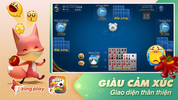 Poker VN ZingPlay ( Mậu Binh)_playmod.games