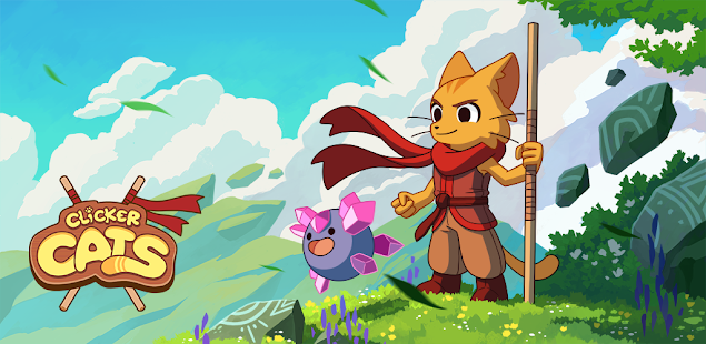 Clicker Cats - RPG Idle Heroes(Unlimited Money) Game screenshot  17