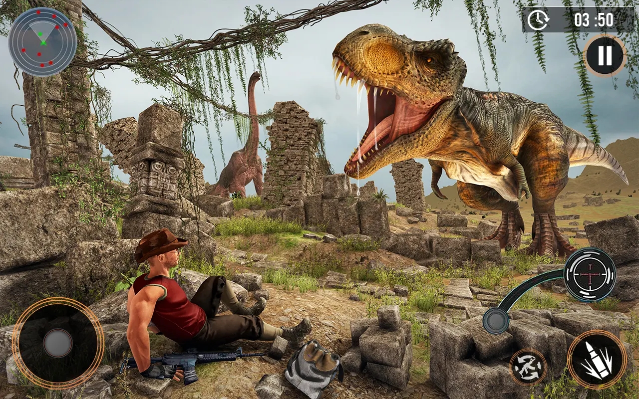 Dinosaur Game: Hunting Games