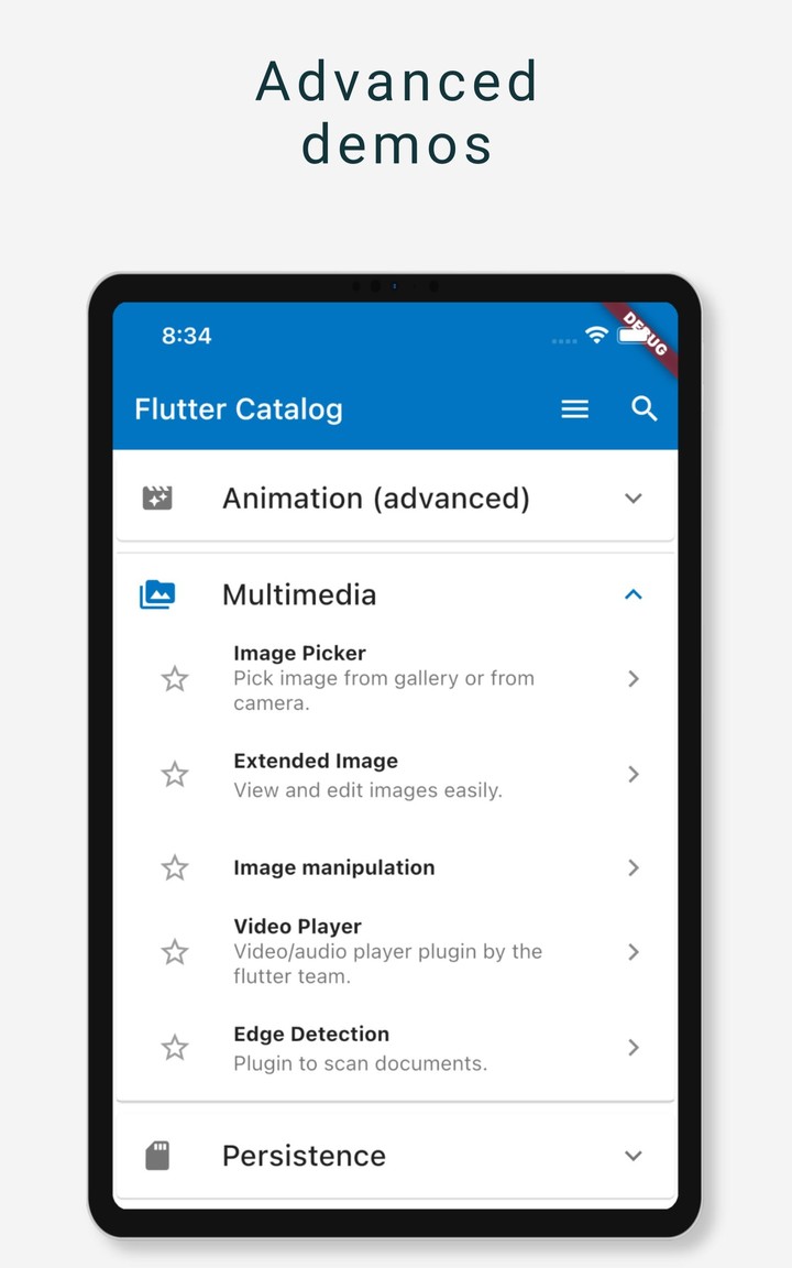 Flutter Catalog