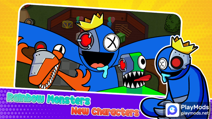 Survivor In Rainbow Monster(Tiền tệ không giới hạn) screenshot image 1 Ảnh chụp màn hình trò chơi