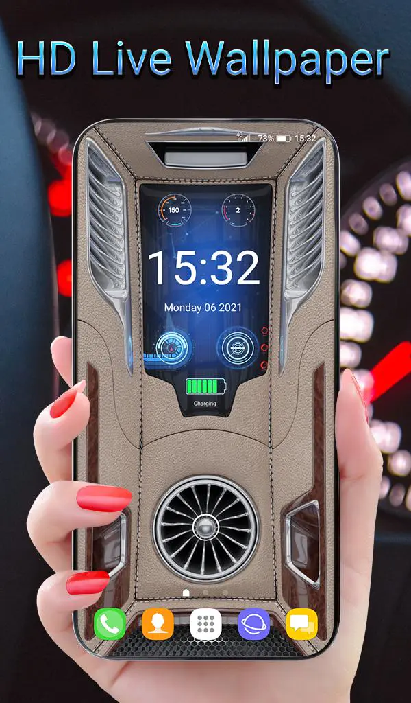 Tải xuống Live Wallpaper 3D + Widgets: clock MOD APK v date & battery cho Android Tải xuống Live Wallpaper 3D + Widgets: clock MOD APK v date & battery cho Android