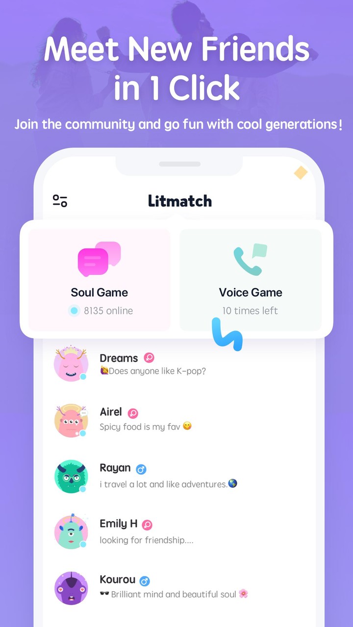 Litmatch—Make new friends_playmod.games