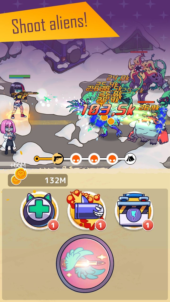 Kawaii Girls: Merge and Shoot