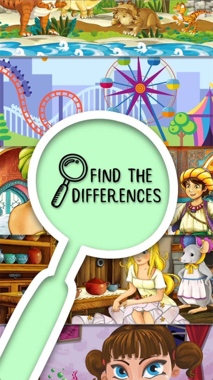 Spot the differences for kids_playmods.games