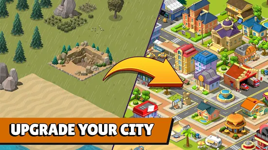 Village City Town Building Sim(Unlimited coins) Game screenshot  7