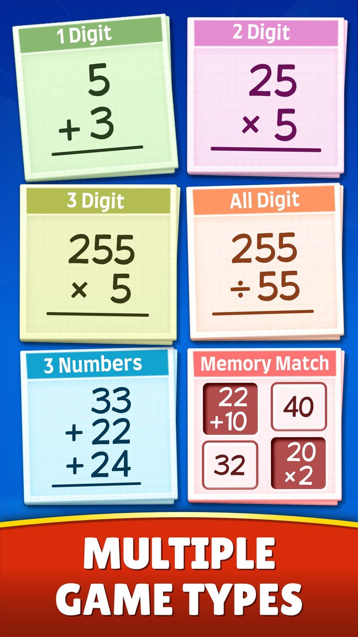 Math Games: Math for Kids Ảnh chụp màn hình trò chơi