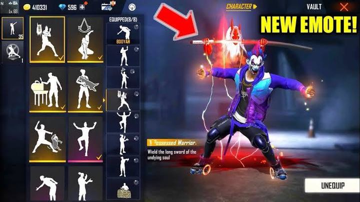 FreFire Emote Hackk Mod Fire_modkill.com