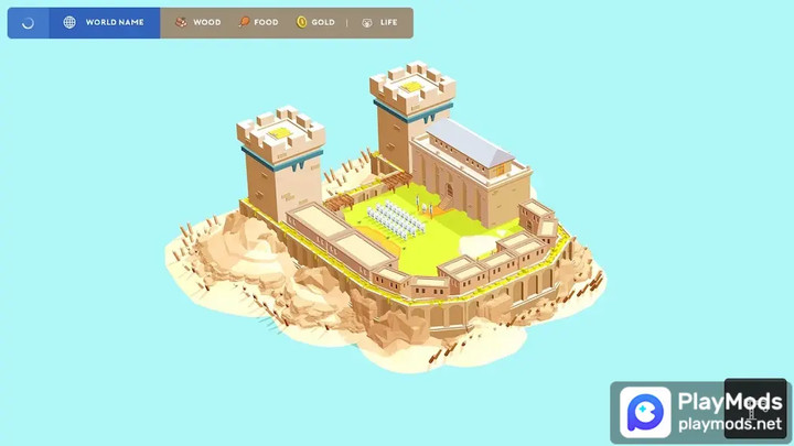 Pocket Build - Unlimited open-world building game(موارد غير محدودة) screenshot image 1