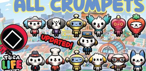 All Hidden Secret Crumpets Toca Life World Mod APK v1.58 OK Street Updated - modkill.com