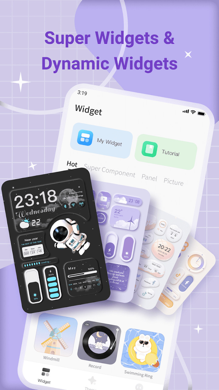 Colorful Widget_playmods.games