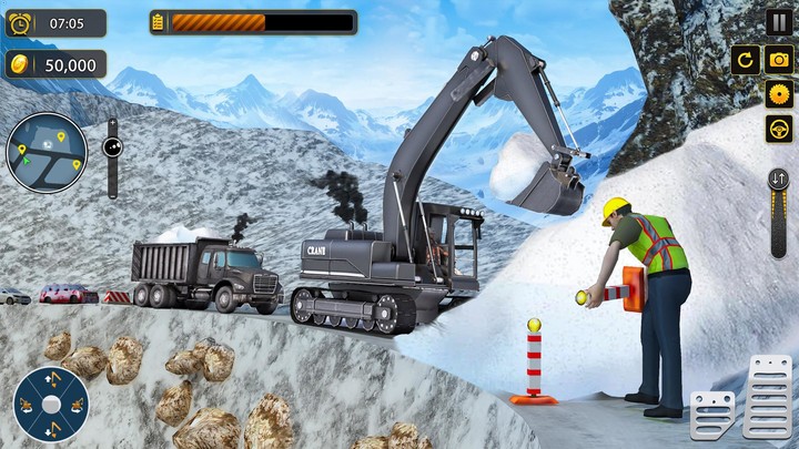 Snow Offroad Construction Game_playmods.games