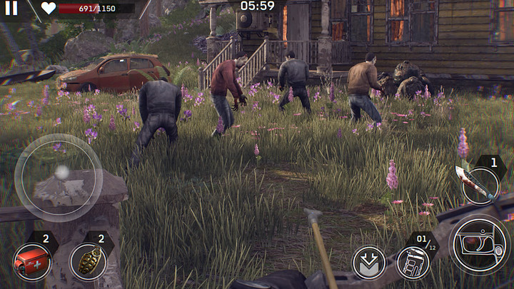 Left to Survive: state of dead(Hướng tới Menu) screenshot image 2 Ảnh chụp màn hình trò chơi