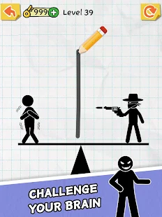 Draw 2 Save: Stickman Puzzle(Get rewarded for not watching ads) Game screenshot  9