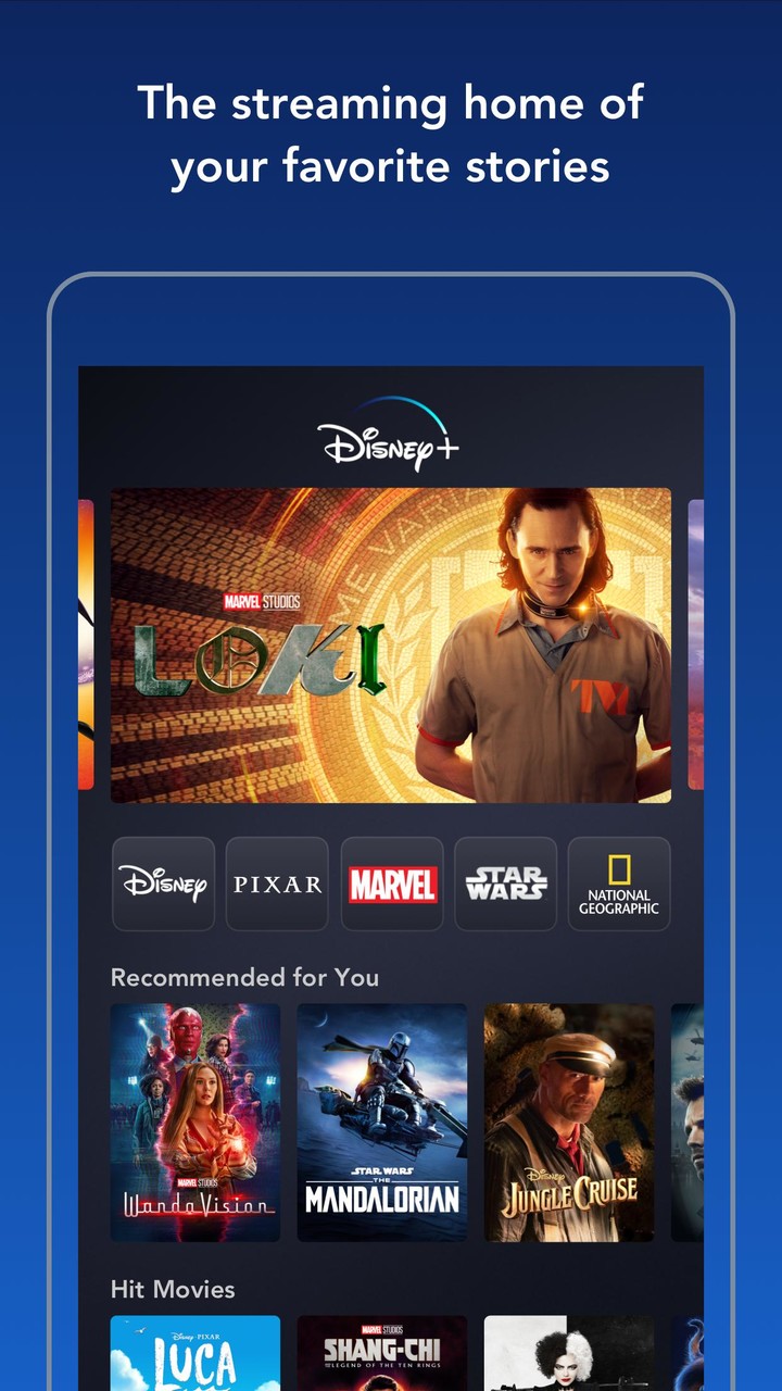 Disney+(Đã mở khóa trả phí) screenshot image 1 Ảnh chụp màn hình trò chơi