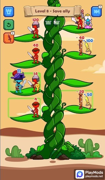 Stick Hero: Mighty Tower Wars(Unlimited Money) screenshot image 5_playmod.games
