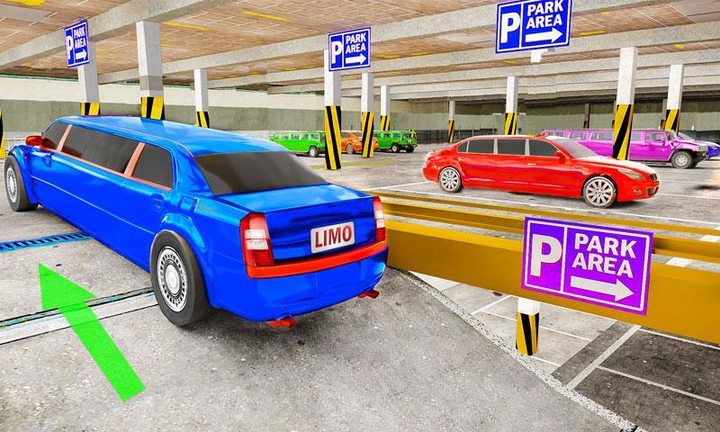 Multilevel Car Parking Games Ảnh chụp màn hình trò chơi