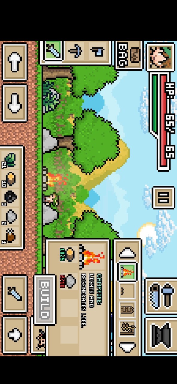 Ultra Pixel Survive: RPG Survival(Unlimited Diamonds) screenshot