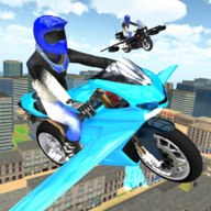 Free download Flying Motorbike Simulator(Large gold coins) v1.25 for Android