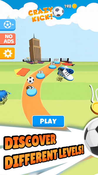 Crazy Kick!(Unlimited coins) screenshot image 5_playmod.games