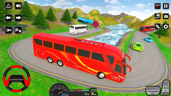 Download US Coach Bus Driving Games MOD APK for Android Download US Coach Bus Driving Games MOD APK for Android