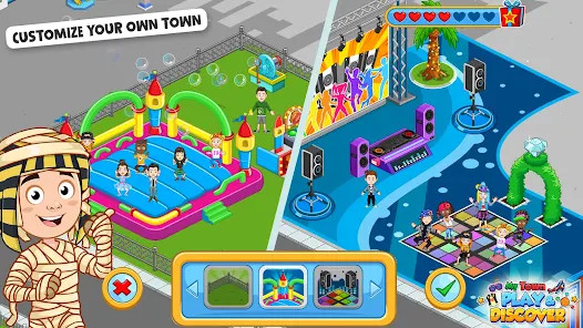 My Town - Build a City Life(Đã mở khóa VIP) screenshot image 2 Ảnh chụp màn hình trò chơi
