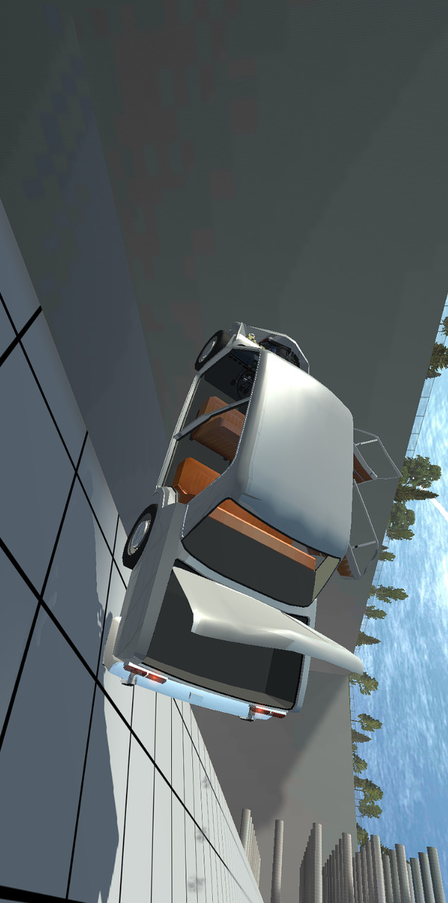 Simple Car Crash Physics Simulator Demo(No Ads) screenshot