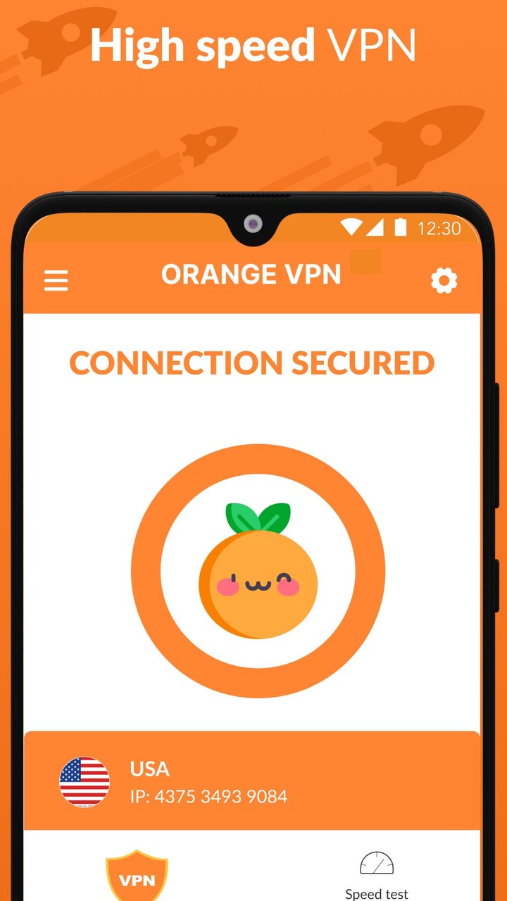 Orange VPN | VPN Proxy Ảnh chụp màn hình trò chơi