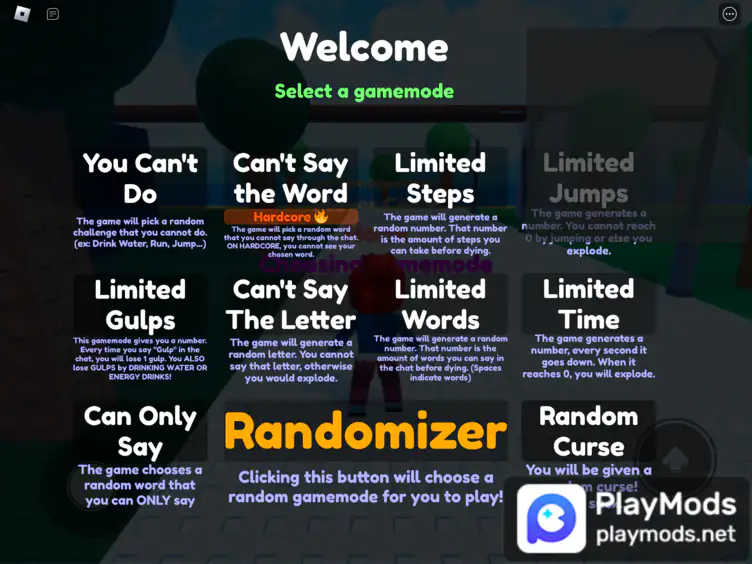 this game will pick a completely random roblox game for you! - KidzTalk