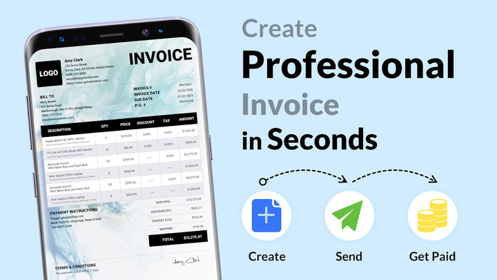 Smart invoice maker & invoices_playmods.games