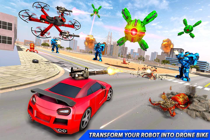 62 Drone Robot Car Game Mod Apk Download  Free
