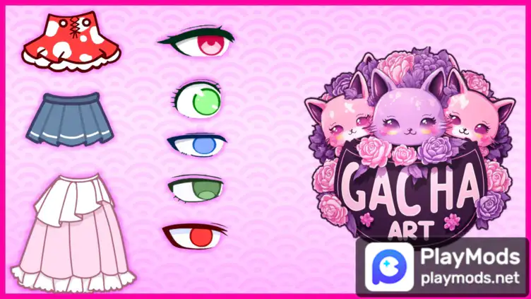 Download Gacha Art Apk Mod Help android on PC