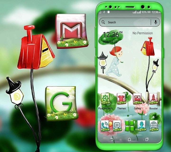 Anime Cartoon Launcher Theme