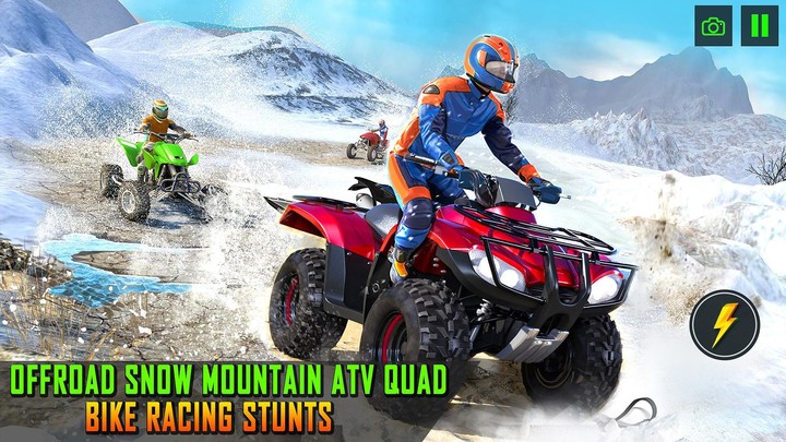 Snow Mountain Quad Bike Racing_playmod.games