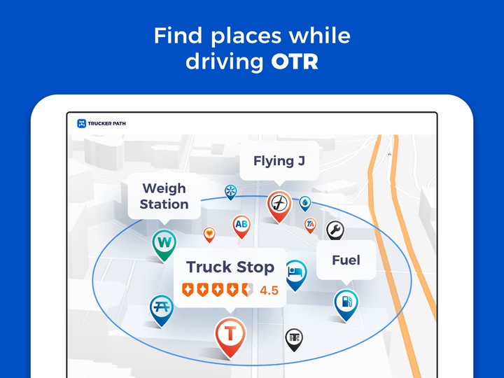 Trucker Path: Truck GPS Truck Stops Weigh Stations