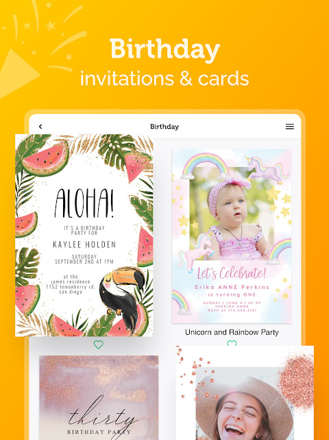 Invitation Card Maker & RSVP_modkill.com