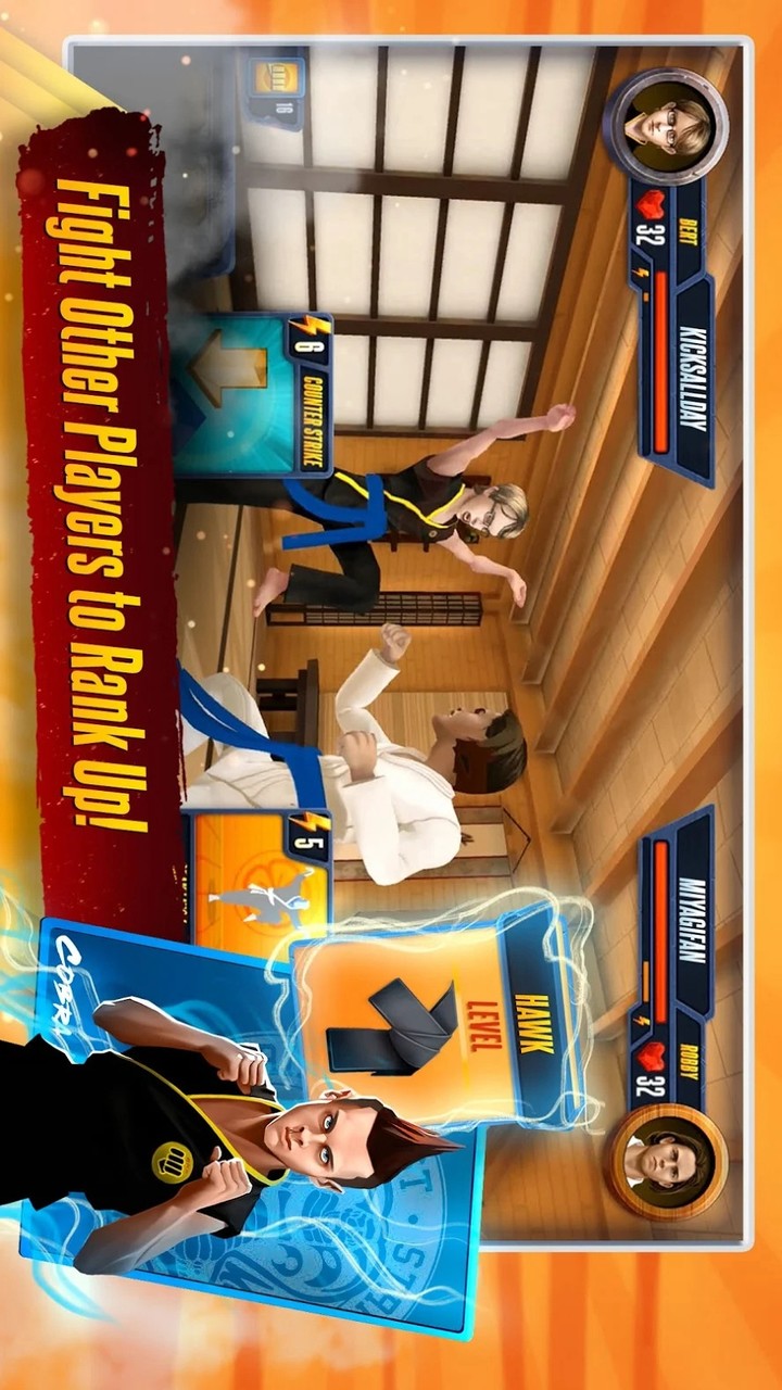 Cobra Kai: Card Fighter(mod Currency&Energy)_modkill.com