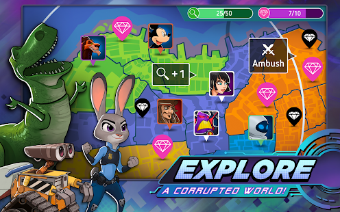 Disney Heroes: Battle Mode(infinite energy) Game screenshot  19