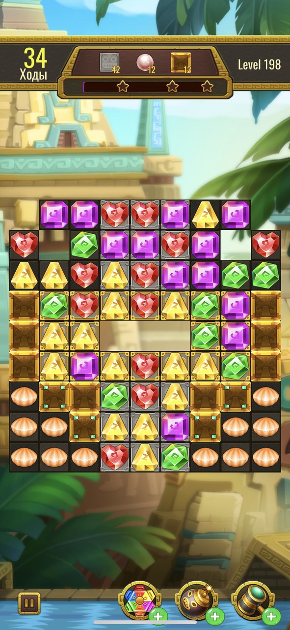 Jewels Maya Quest: Gem Match 3_playmods.net