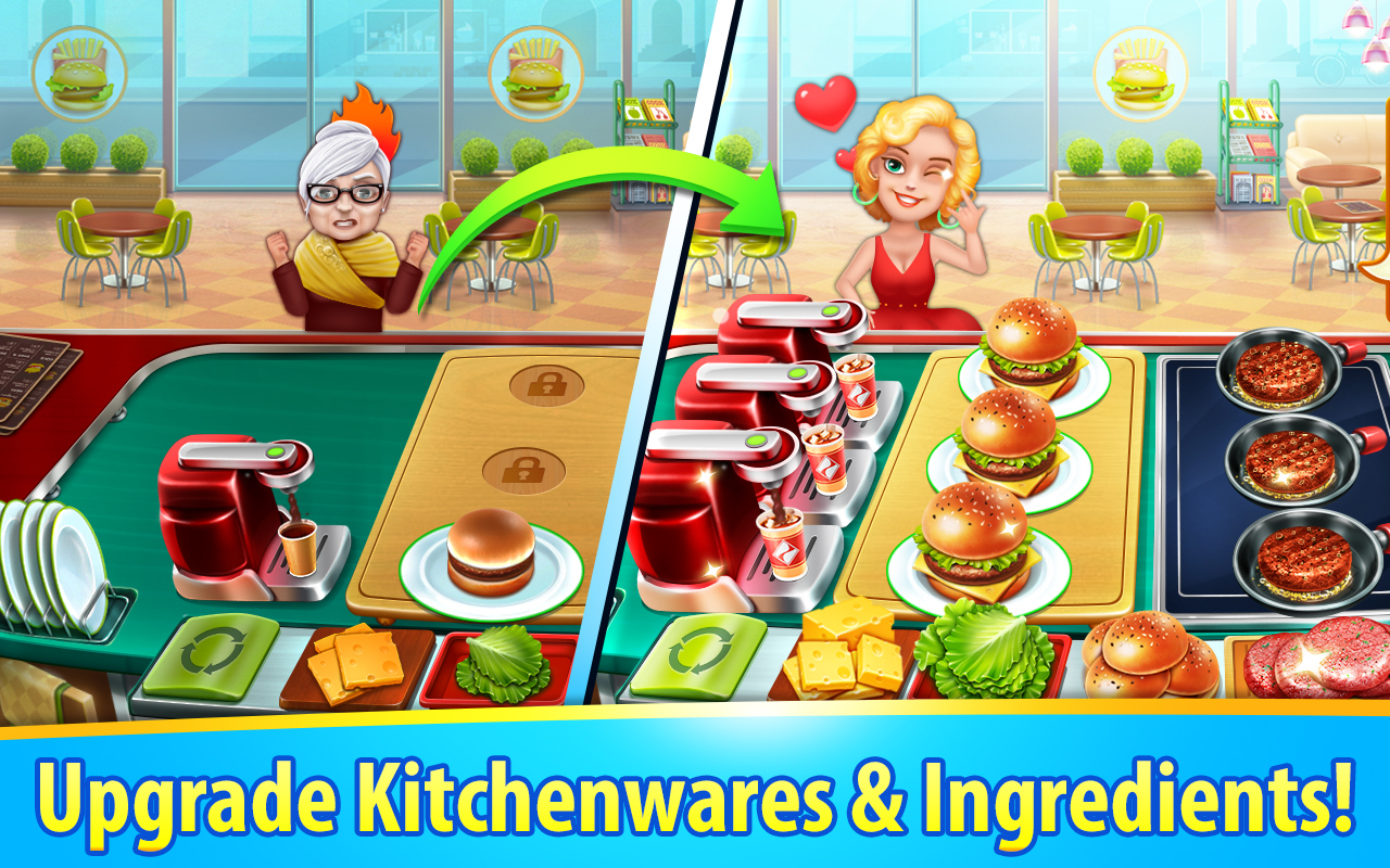Cooking World Crazy Diner Mama_playmods.net