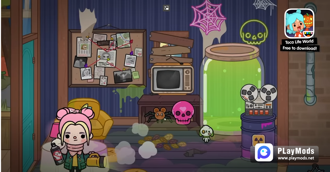 Toca Life World更新 V1.52 万圣节来袭！