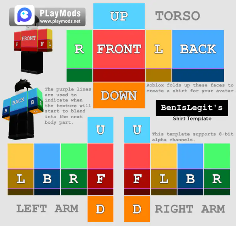 New Roblox Shirt Template Tips APK for Android Download