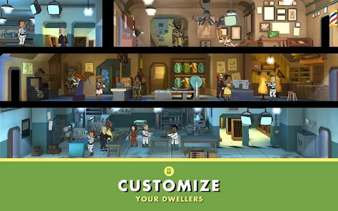 Fallout Shelter(Unlimited currency) screenshot image 11_playmods.games