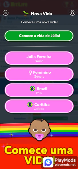 Download BitLife BR - Simulação de vida MOD APK v1.4.82 (No Ads) For Android