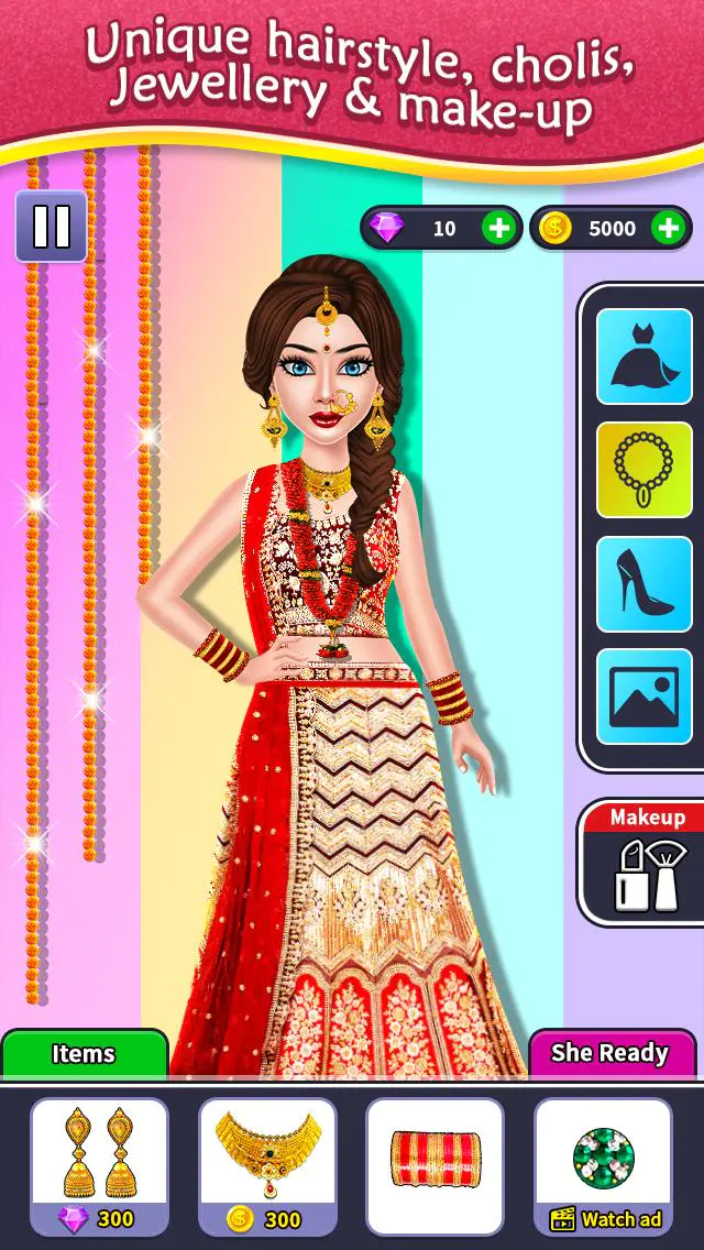 Indian Barbie Wedding Dressup And Makeup Games Saubhaya Makeup