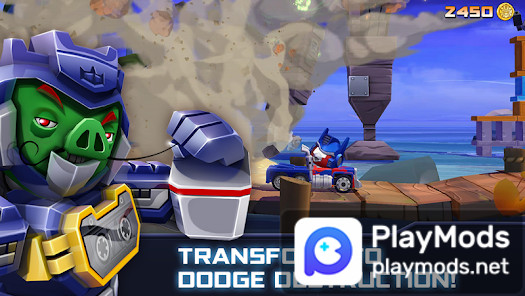 Angry Birds Transformers(Unlimited Currency) screenshot image 2_playmods.games