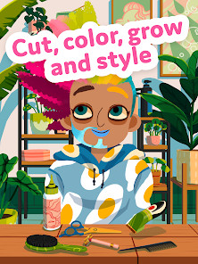 Toca Hair Salon 4(No Ads) screenshot image 1_playmod.games