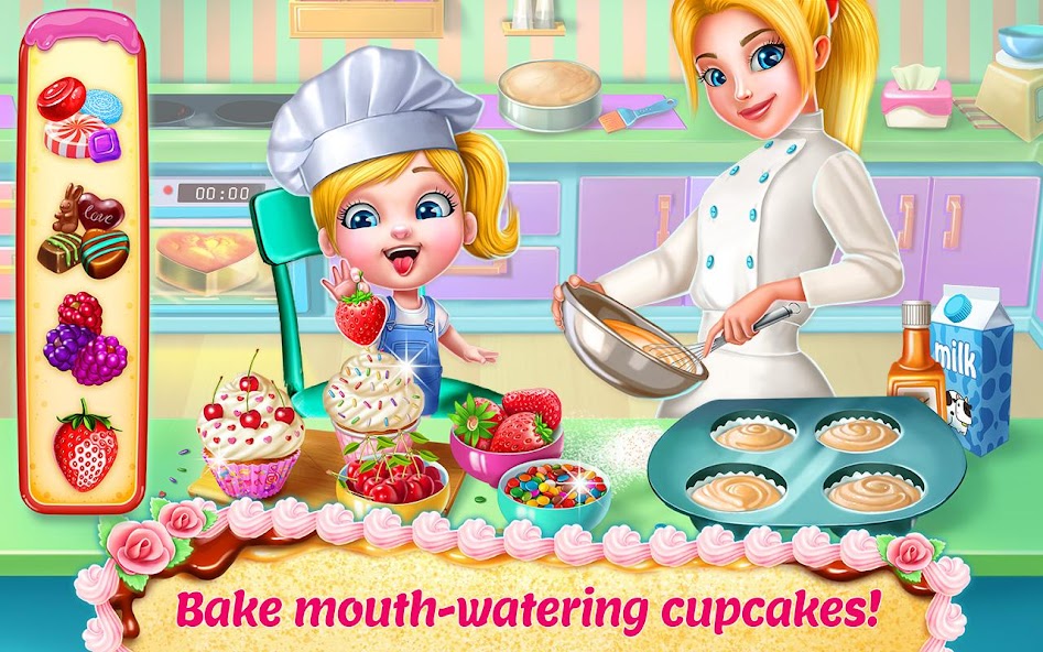 Real Cake Maker 3D Bakery(Free purchase) screenshot image 3_playmods.net