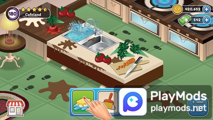 Cafeland - World Kitchen(Unlimited Money) screenshot image 3_playmod.games