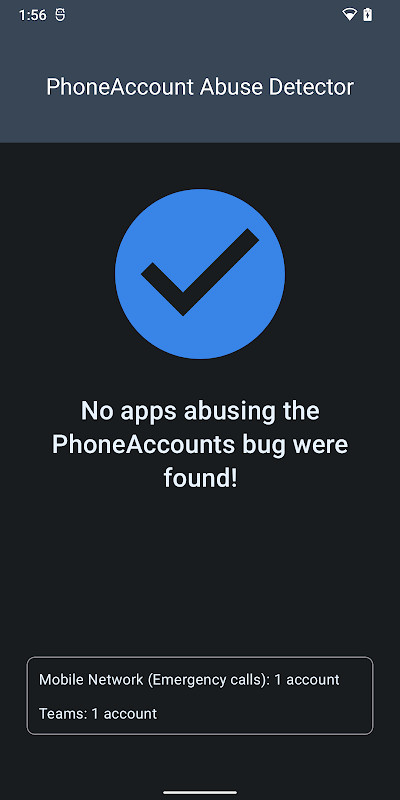 PhoneAccount Abuse Detector